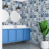 60 Vinilo Baldosas Azulejos Gallia - Adhesivo De Pared - Revestimiento Sticker Mural Decorativo - 120x200cm-60stickers20x20cm