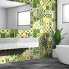 30 Vinilos Baldosas De Cemento Azulejos Natelia - Adhesivo Pared - Sticker Revestimiento - 100x120cm-30stickers20x20cm