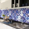 24 Vinilos Azulejos Germano - Adhesivo De Pared - Revestimiento Sticker Mural Decorativo - 40x60cm-24stickers10x10cm