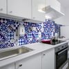 60 Vinilo Baldosas Azulejos Flavinia - Adhesivo De Pared - Revestimiento Sticker Mural Decorativo - 90x150cm-60stickers15x15cm