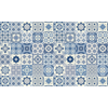 60 Vinilo Baldosas Azulejos Miah - Adhesivo De Pared - Revestimiento Sticker Mural Decorativo - 90x150cm-60stickers15x15cm