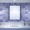 9 Vinilos Azulejos Zacharia - Adhesivo De Pared - Revestimiento Sticker Mural Decorativo - 30x30cm-9stickers10x10cm