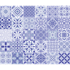 30 Vinilo Baldosas Azulejos Leonardino - Adhesivo De Pared - Revestimiento Sticker Mural Decorativo - 75x90cm-30stickers15x15cm