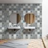 60 Vinilo Baldosas Azulejos Amberta - Adhesivo De Pared - Revestimiento Sticker Mural Decorativo - 60x100cm-60stickers10x10cm