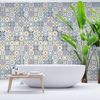 60 Vinilos Baldosas De Cemento Azulejos Dona - Adhesivo Pared - Sticker Revestimiento - 120x200cm-60stickers20x20cm