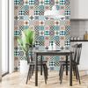 30 Vinilo Baldosas Azulejos Lucina - Adhesivo De Pared - Revestimiento Sticker Mural Decorativo - 75x90cm-30stickers15x15cm