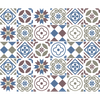 30 Vinilos Baldosas De Cemento Azulejos Victisia - Adhesivo Pared - Sticker Revestimiento - 75x90cm-30stickers15x15cm