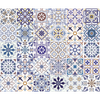 30 Vinilo Baldosas Azulejos Riviera - Adhesivo De Pared - Revestimiento Sticker Mural Decorativo - 100x120cm-30stickers20x20cm
