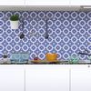 30 Vinilos Baldosas De Cemento Azulejos Paqui - Adhesivo Pared - Sticker Revestimiento - 75x90cm-30stickers15x15cm
