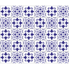 30 Vinilos Baldosas De Cemento Azulejos Sancho - Adhesivo Pared - Sticker Revestimiento - 75x90cm-30stickers15x15cm