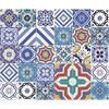 30 Vinilo Baldosas Azulejos Elettra - Adhesivo De Pared - Revestimiento Sticker Mural Decorativo - 75x90cm-30stickers15x15cm