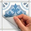 9 Vinilo Baldosas Azulejos Veila - Adhesivo De Pared - Revestimiento Sticker Mural Decorativo - 30x30cm-9stickers10x10cm