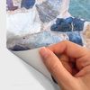 Vinilos Piedras De Rodas - Adhesivo De Pared - Revestimiento Sticker Mural Decorativo - 50x50cm