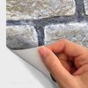 Vinilos Piedra De Berlín - Adhesivo De Pared - Revestimiento Sticker Mural Decorativo - 60x60cm