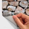 Vinilos Piedras De Dublín - Adhesivo De Pared - Revestimiento Sticker Mural Decorativo - 60x60cm