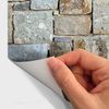 Vinilos Piedra De Grenoble - Adhesivo De Pared - Revestimiento Sticker Mural Decorativo - 40x40cm