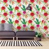 Vinilo Tapiz Tropical Bolivia - Adhesivo De Pared - Revestimiento Sticker Mural Decorativo - 30x30cm