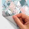 Vinilo Papel Tapiz Tropical Posadas - Adhesivo De Pared - Revestimiento Sticker Mural Decorativo - 30x30cm