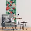 Vinilo Tapiz Tropical San Bernardo - Adhesivo De Pared - Revestimiento Sticker Mural Decorativo - 50x50cm