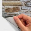 Vinilos Piedra De Limousin - Adhesivo De Pared - Revestimiento Sticker Mural Decorativo - 50x50cm
