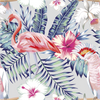 Vinilo Papel Tapiz Tropical Kingstoning - Adhesivo De Pared - Revestimiento Sticker Mural Decorativo - 30x30cm