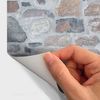 Vinilos Piedras De Aveyron - Adhesivo De Pared - Revestimiento Sticker Mural Decorativo - 30x30cm