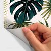 Vinilo Papel Tapiz Tropical Las Terrenas - Adhesivo De Pared - Revestimiento Sticker Mural Decorativo - 40x40cm