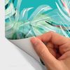 Vinilo Papel Tapiz Tropical Calabozo - Adhesivo De Pared - Revestimiento Sticker Mural Decorativo - 30x30cm
