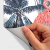 Vinilo Tapiz Tropical Arequipa - Adhesivo De Pared - Revestimiento Sticker Mural Decorativo - 40x40cm