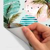 Vinilo Papel Tapiz Tropical La Serena - Adhesivo De Pared - Revestimiento Sticker Mural Decorativo - 40x40cm