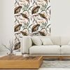 Vinilo Tapiz Tropical Chachapoyas - Adhesivo De Pared - Revestimiento Sticker Mural Decorativo - 30x30cm