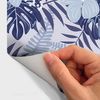 Vinilo Papel Tapiz Tropical Rio Branco - Adhesivo De Pared - Revestimiento Sticker Mural Decorativo - 50x50cm