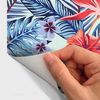 Vinilo Tapiz Tropical Natal - Adhesivo De Pared - Revestimiento Sticker Mural Decorativo - 50x50cm