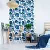 Vinilo Tapiz Tropical Juiz De Fora - Adhesivo De Pared - Revestimiento Sticker Mural Decorativo - 40x40cm