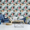 Vinilo Tapiz Tropical Niteroi - Adhesivo De Pared - Revestimiento Sticker Mural Decorativo - 30x30cm