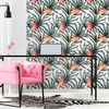 Vinilo Tapiz Tropical Niteroi - Adhesivo De Pared - Revestimiento Sticker Mural Decorativo - 30x30cm