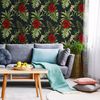 Vinilo Tapiz Tropical Riberalta - Adhesivo De Pared - Revestimiento Sticker Mural Decorativo - 30x30cm