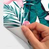 Vinilo Tapiz Tropical San Fracisco - Adhesivo De Pared - Revestimiento Sticker Mural Decorativo - 40x40cm