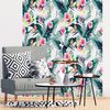 Vinilo Tapiz Tropical Camiri - Adhesivo De Pared - Revestimiento Sticker Mural Decorativo - 30x30cm