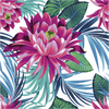 Vinilo Papel Tapiz Tropical Heredia - Adhesivo De Pared - Revestimiento Sticker Mural Decorativo - 40x40cm