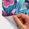 Vinilo Papel Tapiz Tropical Carrillo - Adhesivo De Pared - Revestimiento Sticker Mural Decorativo - 30x30cm