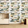 Vinilo Tapiz Tropical San Luis - Adhesivo De Pared - Revestimiento Sticker Mural Decorativo - 30x30cm