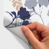 Vinilo Papel Tapiz Tropical Cocheatta - Adhesivo De Pared - Revestimiento Sticker Mural Decorativo - 40x40cm