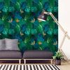 Vinilo Tapiz Tropical Ancud - Adhesivo De Pared - Revestimiento Sticker Mural Decorativo - 30x30cm