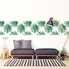 Vinilo Tapiz Tropical Hojas De Palma - Adhesivo De Pared - Revestimiento Sticker Mural Decorativo - 30x30cm