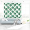 Vinilo Tapiz Tropical Hojas De Palma - Adhesivo De Pared - Revestimiento Sticker Mural Decorativo - 30x30cm