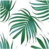 Vinilo Tapiz Tropical Hojas De Palma - Adhesivo De Pared - Revestimiento Sticker Mural Decorativo - 30x30cm