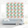 Vinilo Papel Tapiz Tropical Las Orquideas - Adhesivo De Pared - Revestimiento Sticker Mural Decorativo - 30x30cm