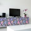 Vinilo Muebles Tropical Del Rio - Adhesivo De Pared - Revestimiento Sticker Mural Decorativo - 40x60cm