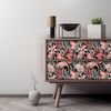 Vinilo Muebles Tropical Sagana - Adhesivo De Pared - Revestimiento Sticker Mural Decorativo - 40x60cm